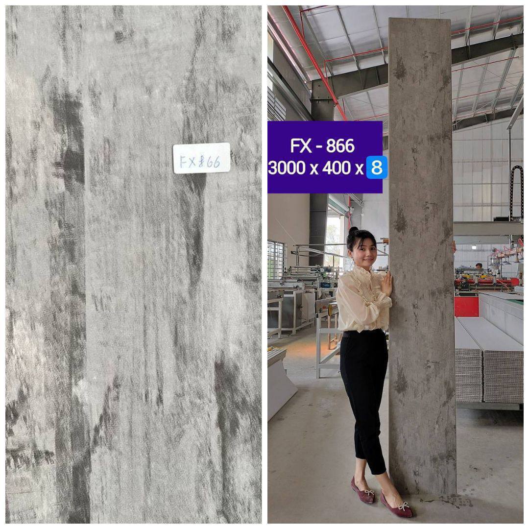 PVC-លាត CODE FX-866 ខ្នាត 3000*400*8L